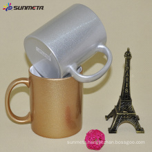 11oz blank drink cups silver sublimation mug